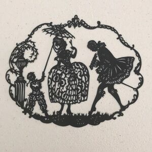 💖 Handmade PaperCut Silhouette Scherenschn…